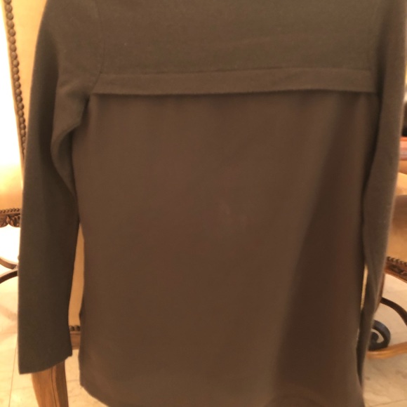 Women’s Deep Green Vince Sweater - Picture 3 of 3